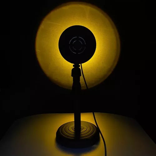 Projecteur de coucher de soleil décoratif à LED avec télécommande