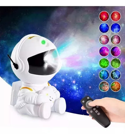 Lampe projecteur de galaxie astronaute 