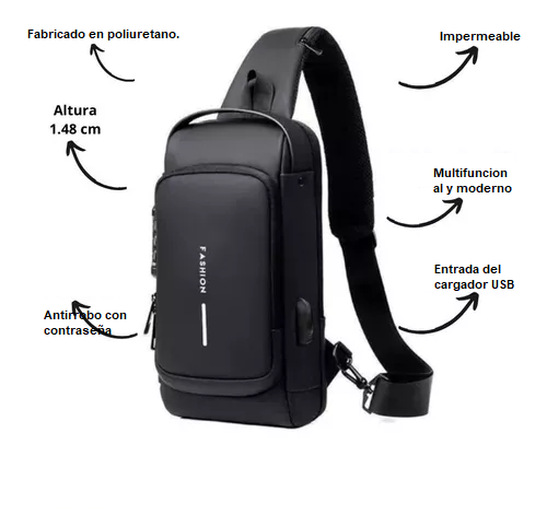Sac de sport mains libres antivol