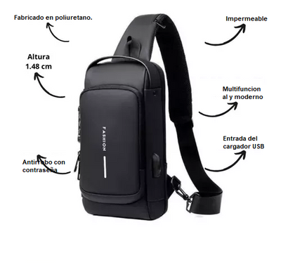 Sac de sport mains libres antivol