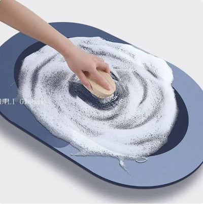 Tapis de bain absorbant