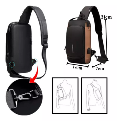 Sac de sport mains libres antivol